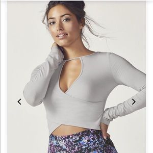 Fabletics crop long sleeve